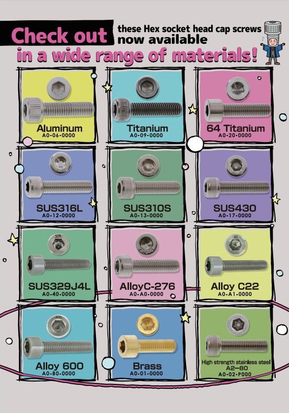 jis_screw's tweet photo. Are you interested in Hexagon socket head cap screws in a wide range of materials?
Upgrade your line-up with SUNCO!
Please feel free to contact us📨export@sunco.co.jp
#fastener #screw #osaka #japan #sunco #distributor #japanproducts #jis #metric #bolt #nut #washer #cap #Socket https://t.co/1uZCveoNEy
