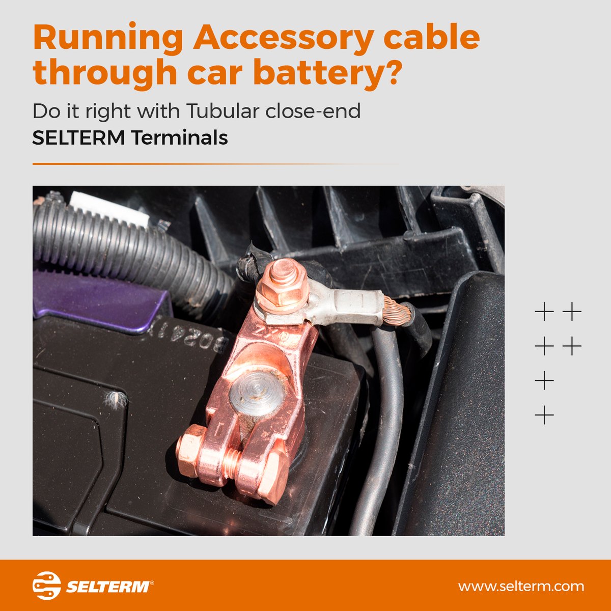 Calling all car modders and DIY enthusiasts! Don't risk shoddy connections. Choose SELTERM Tubular Close-End Terminals for hassle-free, reliable accessory installs.
#carmodders #carmods #DIY #wiring #electricalwork #caraudio
#terminals #lugs #copperlugs