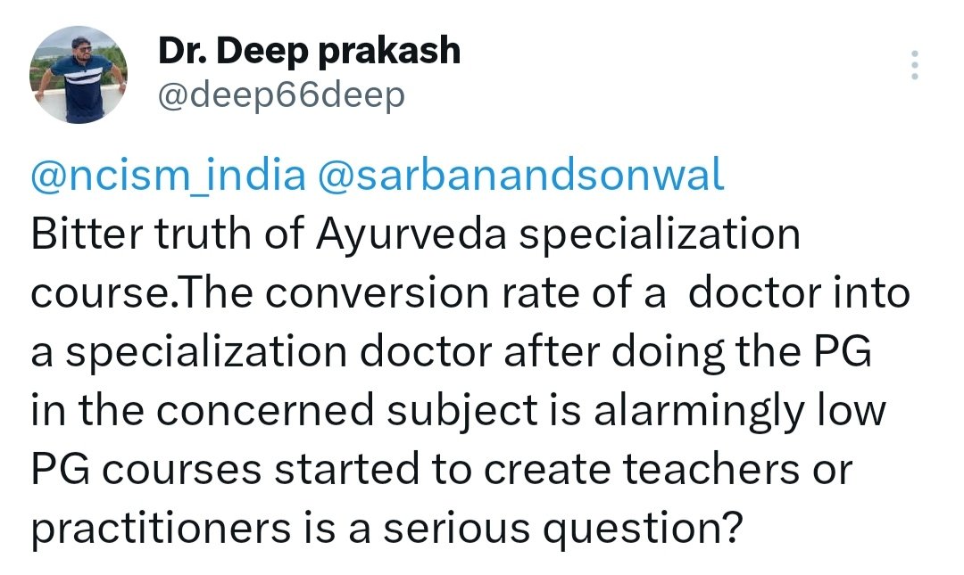 deep66deep's tweet photo. @ncism_india @sarbanandsonwal @vaidyakotecha @DrMunjparaBJP @moayush @MoHFW_INDIA https://t.co/OW8SZYzv3l