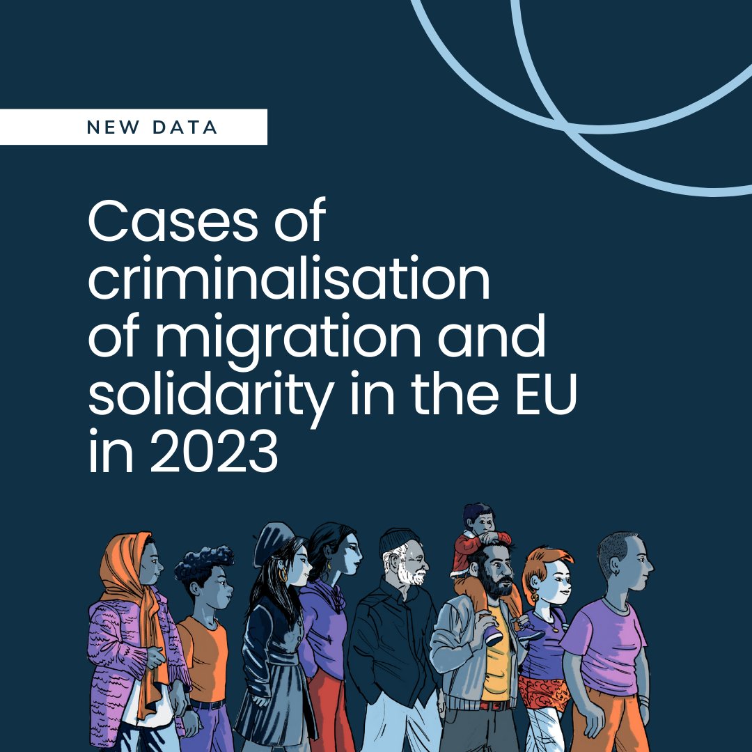 🧵 NEW REPORT: At least 117 people faced judicial proceedings in the EU for helping migrants in 2023. Find out more about our latest report on the criminalisation of #migration and of solidarity with migrants in thread and on picum.org/wp-content/upl…