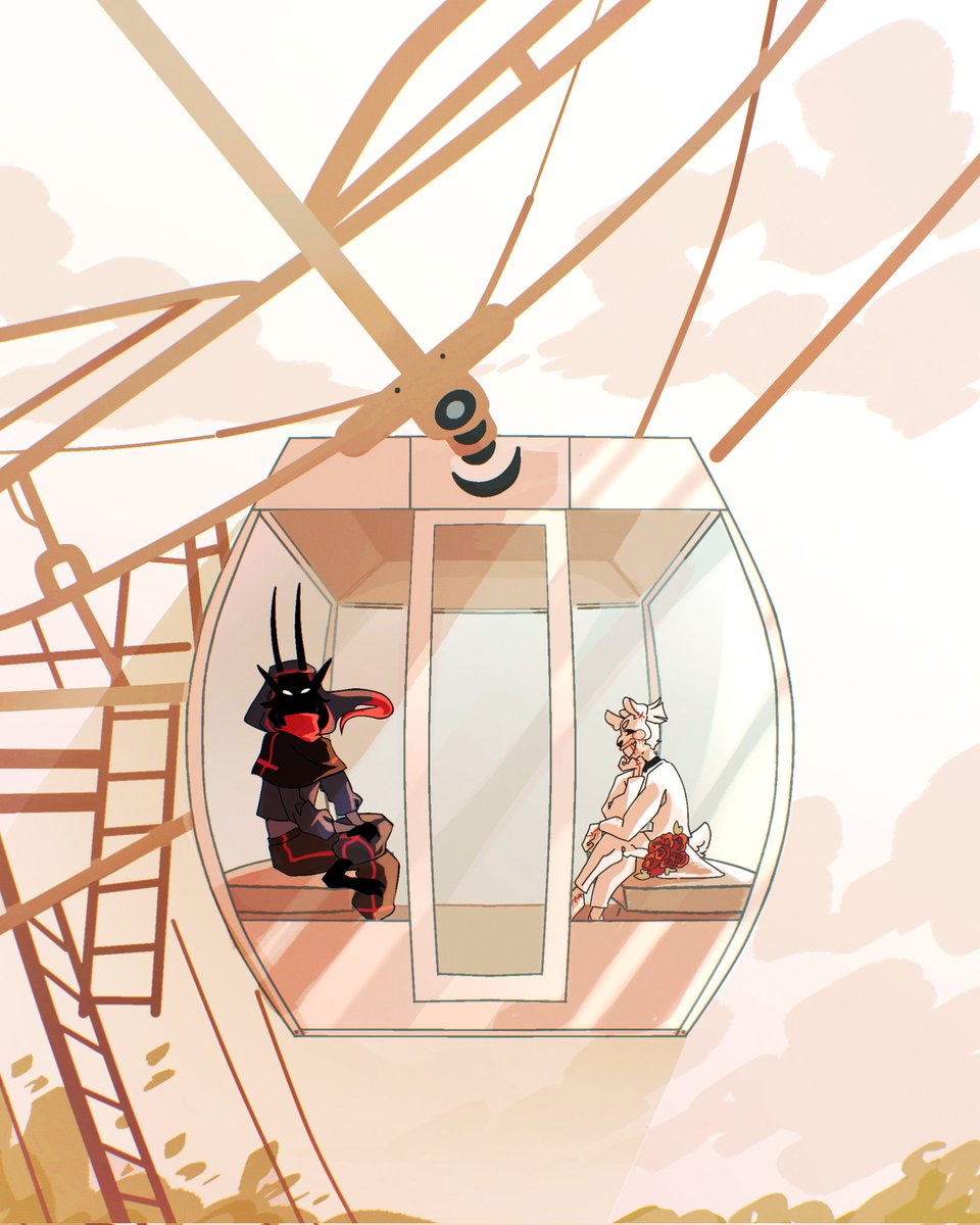 WizardsAndRain's tweet photo. La cita 
The date <3
#qsmpfanart #qsmp https://t.co/T1Hfr1opE3