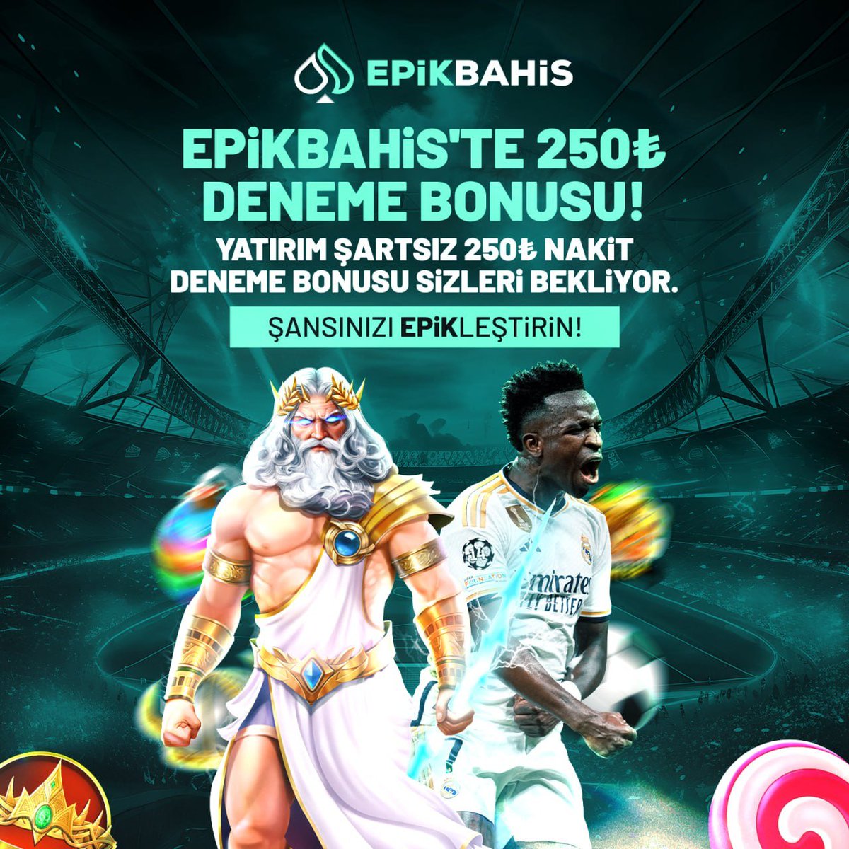 EPİKBAHİS 250₺ DENEME BONUSU!

📌Dilediğin alanda kullanabilceğin nakit 250₺!

💸Yatırım şartsız deneme bonusunuz sizi bekliyor!

❌Detaylar promosyon sayfasında

🫶 ŞANSINIZI EPİKLEŞTİRİN!