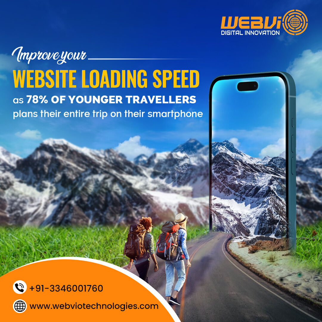 Planning trips on Mobile requires a responsive website with a good loading speed. Get in touch with Webvio Technologies to know more. Call us 📞 today to get started. 

#webviotechnologies #websitedevelopment #webdesign #traveltech #responsivewebsite
