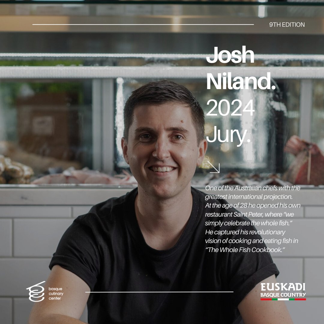 Do you want to know who will make the decision to name the Basque Culinary World Prize 2024? 🏆 Today we present 3 more members of our jury.  🎓 👩‍🍳 @dominiquecrenn  👩‍🍳 @e_reygadas 👨‍🍳  Josh Niland #BCWP #BCWP2024 #BCWP24 #foodforchange #bculinary #BCWP #euskadi #basquecountry