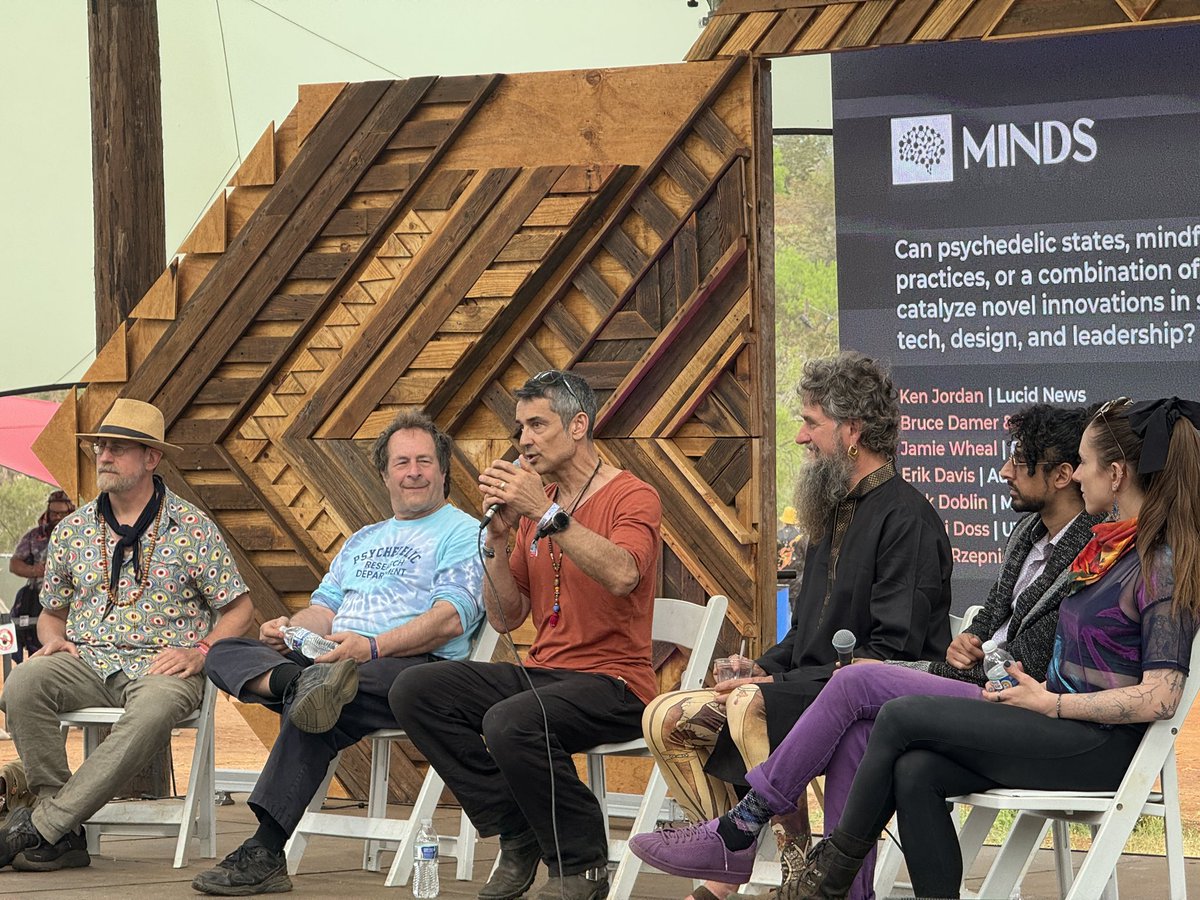 #centerforminds MINDS panel today at Texas Eclipse, were launched into the scene!
