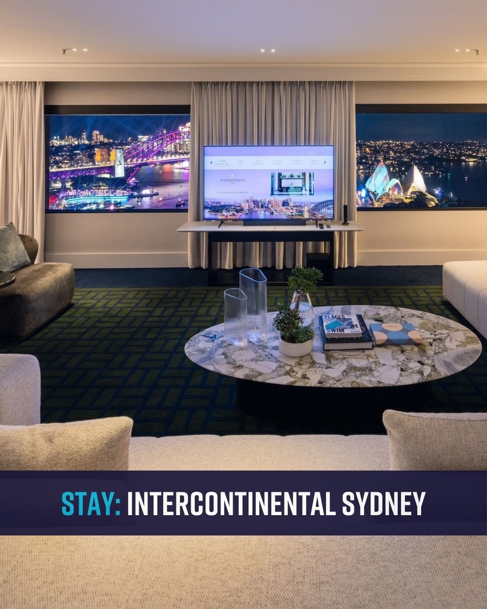 See, Book, Stay: 𝗖𝗶𝗿𝗰𝘂𝗹𝗮𝗿 𝗤𝘂𝗮𝘆 🤩 During #vividsydney, Circular Quay is a prime location to enjoy views of our iconic harbour and stay close to all the festival action! 🙌 🔗 More: bit.ly/3TJJipG 💡 24 May – 15 June