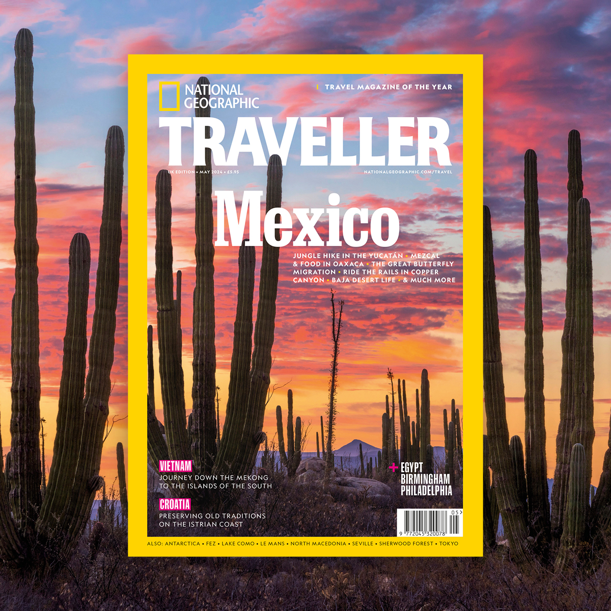 Jungle trails taking in the Yucatan’s complex history, all-female kitchens preserving age-old recipes, forested hills enveloped by monarch butterflies — you’ll find fresh experiences in Mexico in our May issue. Read now: pocketmags.com/national-geogr…