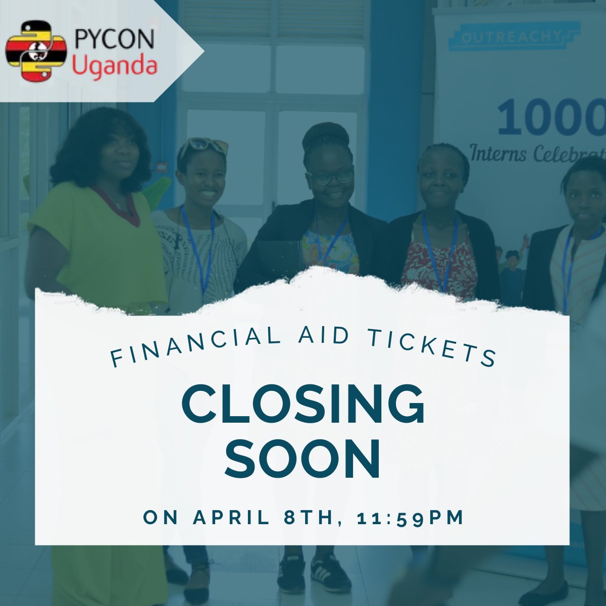 🚨 Final Call for Financial Aid Applications for PyCon Uganda! 🚨

If you've been on the fence about attending, now is your moment.

#PyCon #PyConUganda #PyConUganda2024

Apply here ug.pycon.org/2024/financial…