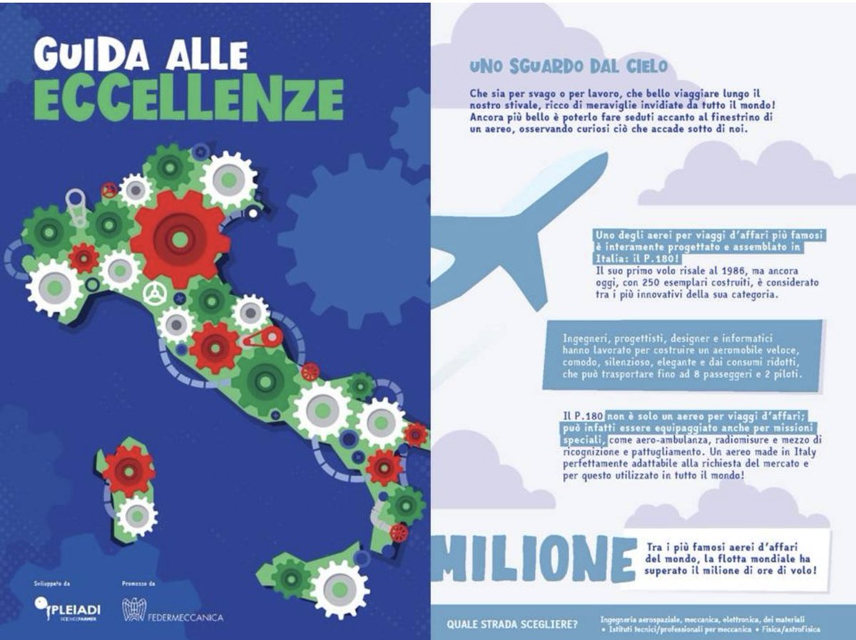 Alla scoperta di ciò che esce dalla nostre imprese per finire intorno a noi. Un viaggio tra produzioni, mestieri e professioni. Dalla terra al cielo, il Mech In Italy decolla e prende il volo, sulle ali delle competenze e dell’innovazione. Il prodotto finale è frutto di un…