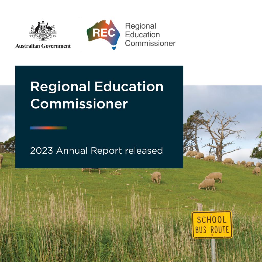 Australia’s Regional Education Commissioner, the Hon Fiona Nash, has released her 2023 Annual Report. The report highlights the value of locally based solutions and expertise to improve regional and rural education. Read the report: srkr.io/6018Jis