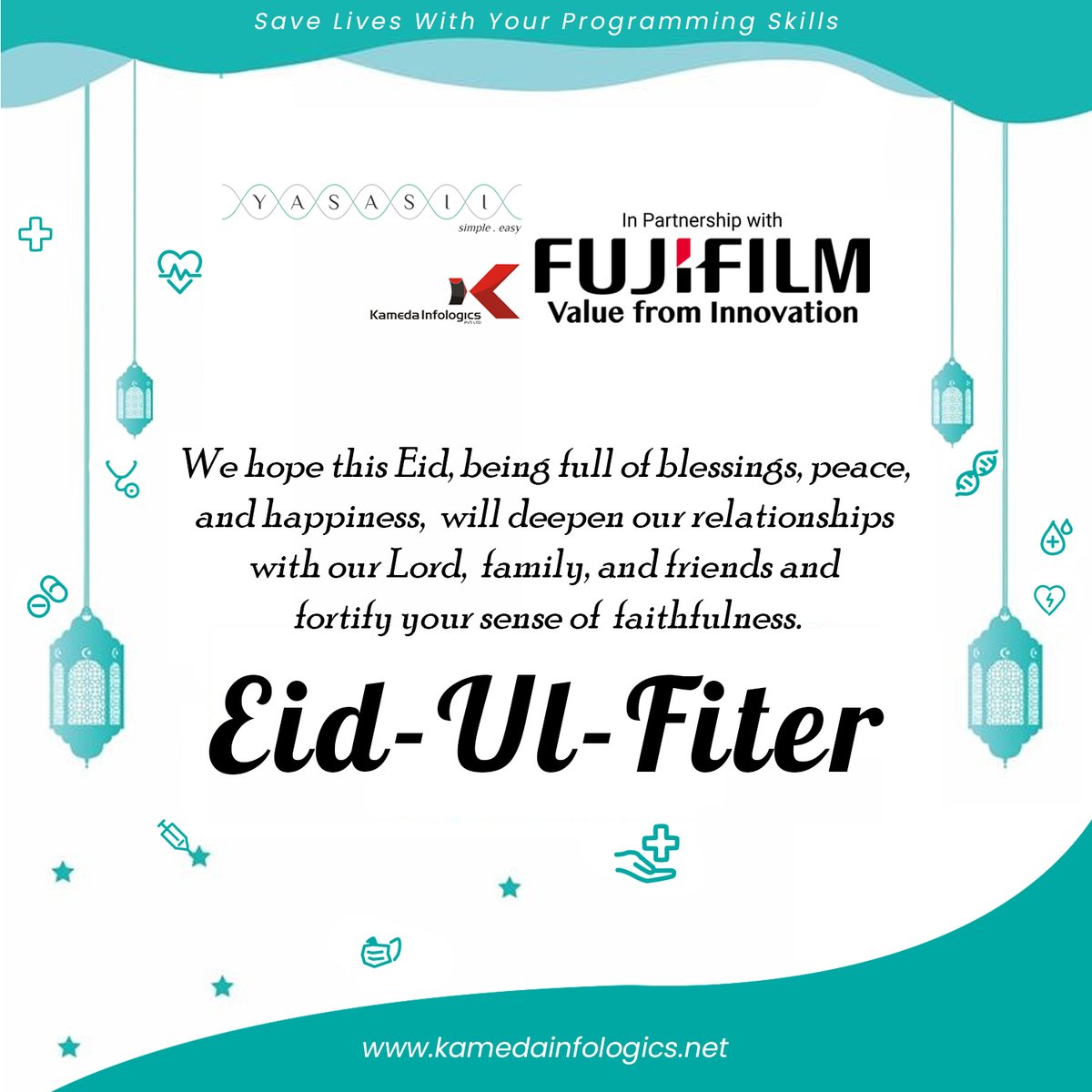 We hope this Eid, being full of blessings, peace, and happiness, will deepen our relationships with our Lord, family, and friends and fortify your sense of faithfulness. Eid Mubarak! #EidMubarak #Eid2024 #Blessings #Joy #Peace #Celebration #FamilyTime #CommunitySpirit