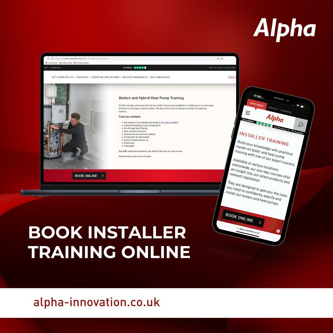 Build your knowledge with practical hands-on boiler & heat pump training with one of our expert trainers. Available at various locations nationwide, our one-day courses offer an insight into our latest products and relevant legislation. Click to book 👇 buff.ly/4a6m3fJ