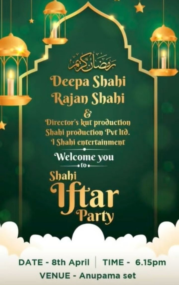 Adeeba_rups's tweet image. Aww so happy for me iftar party celebration on anupama set 🤌🏻🥳
Wait for rupali pics @TheRupali
#RupaliGanguly #Anupamaa #ifter