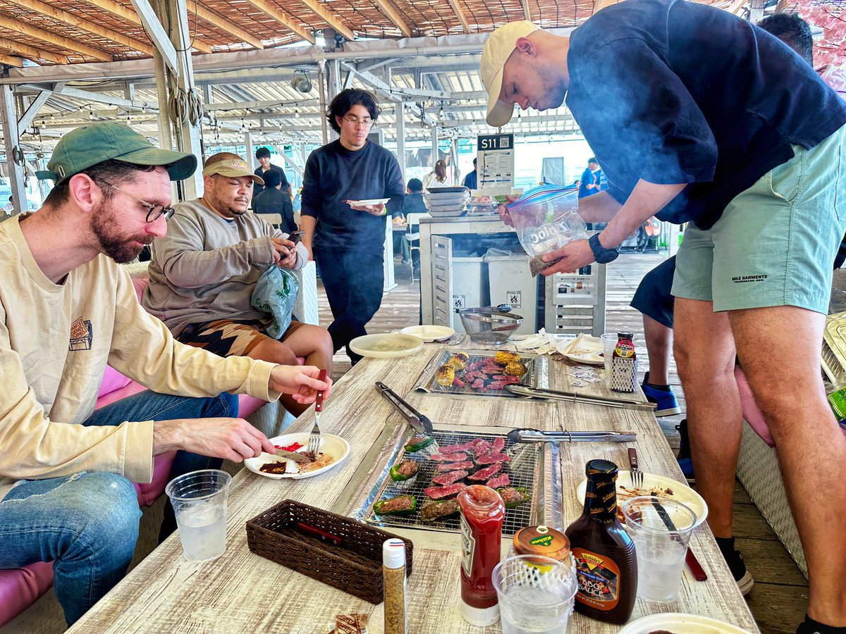 At the BBQ yesterday the group next to us approached and asked where we were from. We said US, UK, Argentina and suddenly they got really hype and brought one of their members forward. “Argentina!? This guy here is from Nepal!” I still have no idea what they meant by that.