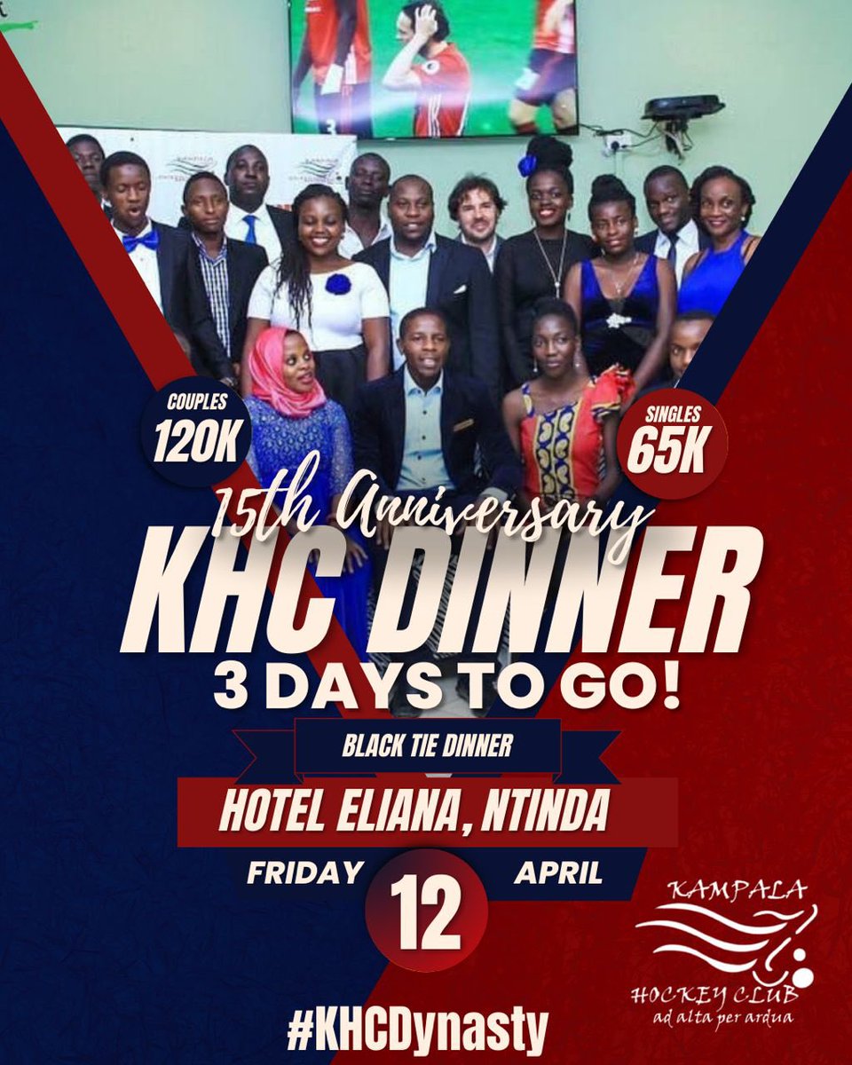 KampalaHC_UG's tweet image. #KHC@15
#KHC15AnniversaryDinner
#KHCDynasty
