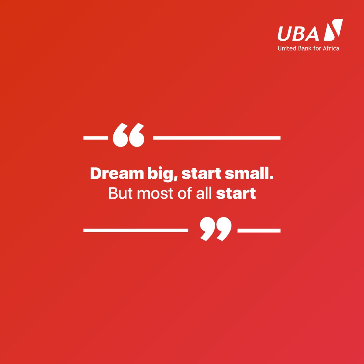 Dream big, start small. But above all, start. Every great journey begins with a single step. What are you waiting for? #DreamBig #StartNow