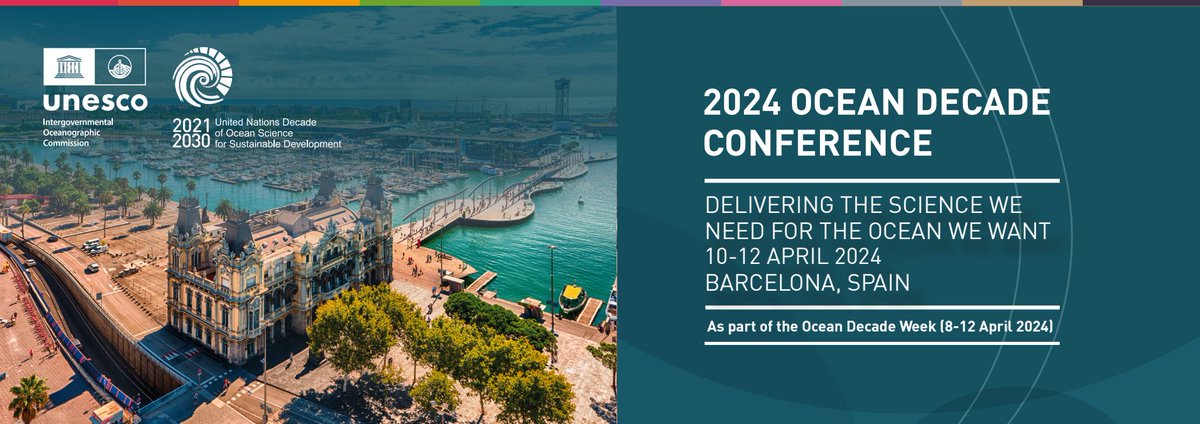 Join us in Barcelona this week for the 2024 Ocean Decade Conference. The European Marine Board's Sheila Heymans will take part in the workshop 'Digital Twins of the Ocean & Early Career Ocean Professionals' on April 9, 2024. ecoscopium.eu/event/2024-un-… #EcoScope #DTO4ECOPs #DTOs