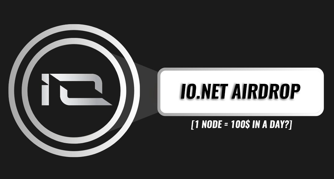 IO/NET HOW TO PUT NODE TO WORK AND GET AIRDROP? 🧵⬇️

[Full guide]