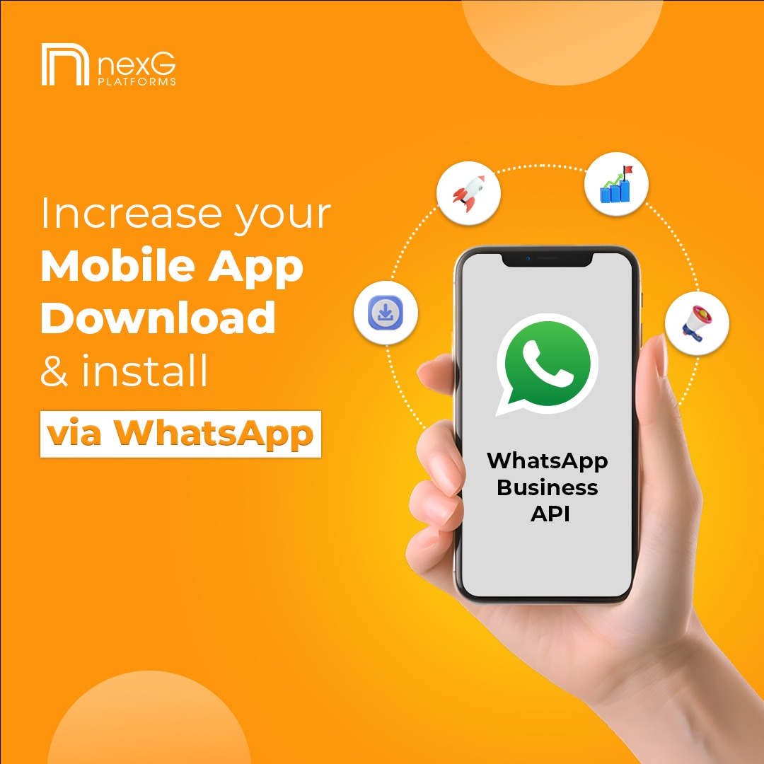 Nexg_Platforms's tweet image. Grow your mobile app downloads and installations with the WhatsApp Business API! This powerful tool allows you to send automated messages, broadcast updates, and provide customer support directly through WhatsApp.
#whatsappbusiness #businessapi #nexGPlatforms