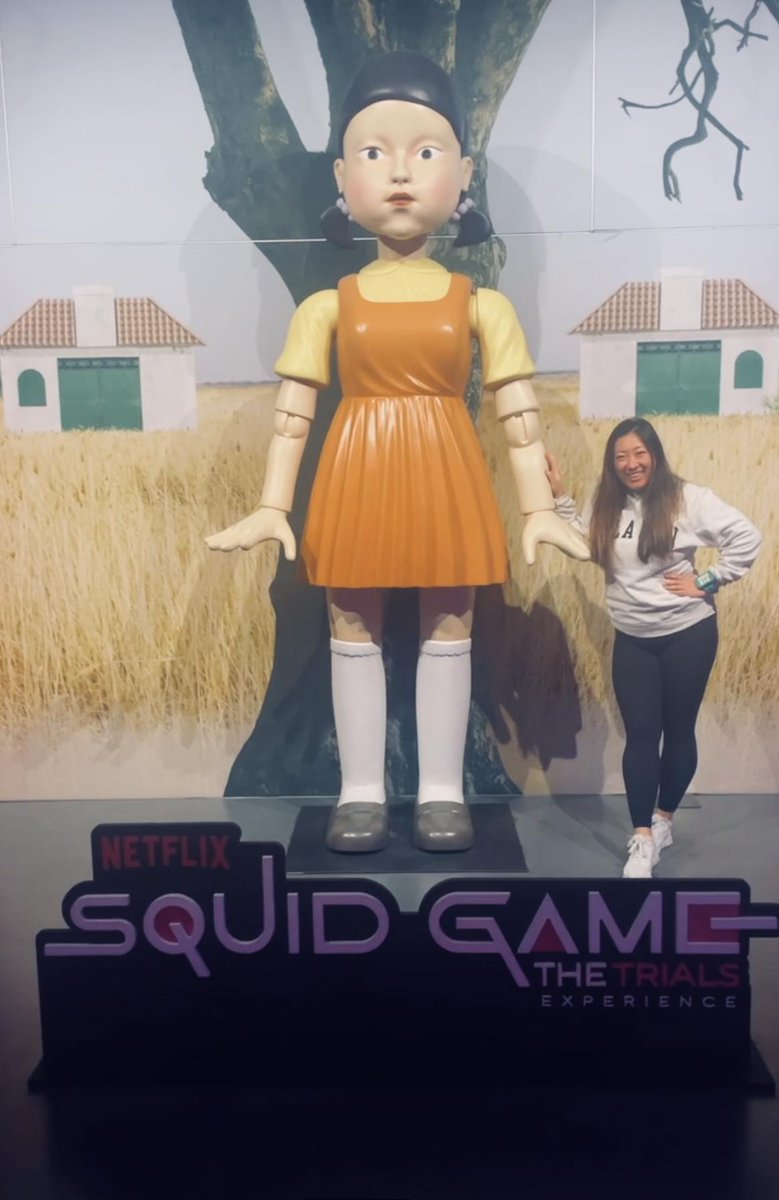 So fun at #SquidGames The Trials Live Los Angeles Experience. Loved every minute @netflix! Can't wait to see what other live experiences are available next. Smart move by turning the IP into something interactive & memorable for consumers! I loved it & would totally go back!