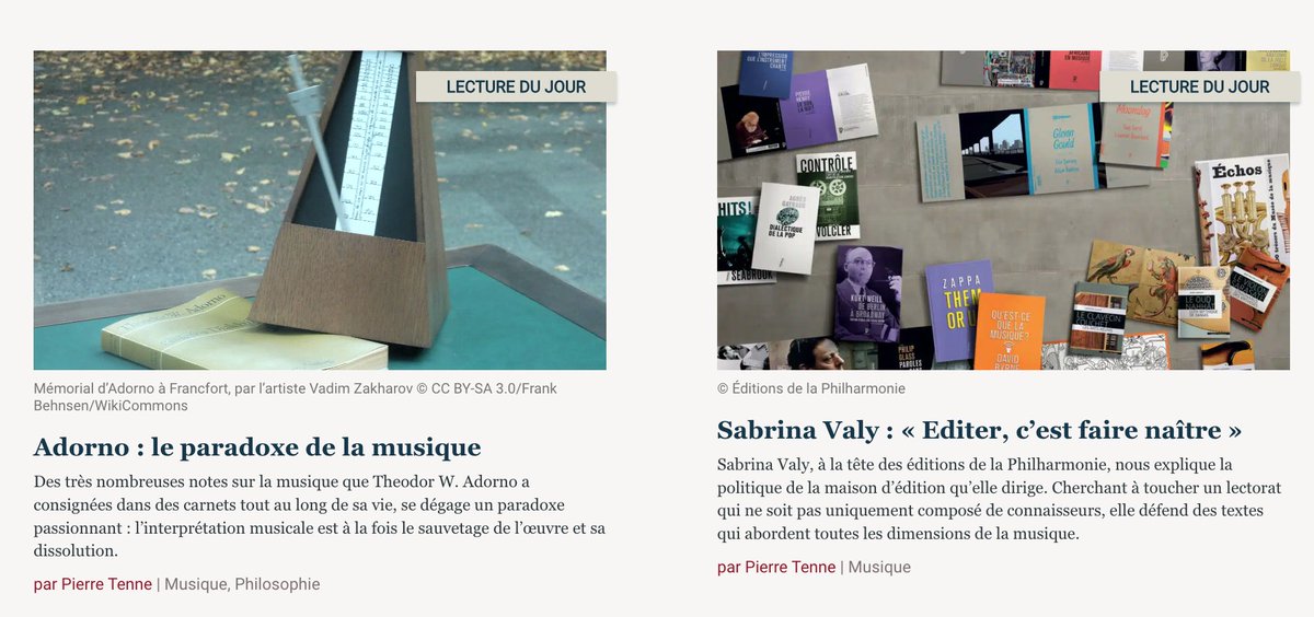 estelle_roche's tweet photo. Les #EditionsdelaPhilharmonie en majesté sur @AttendantNadeau  #lecturedujour #Adorno #LaRueMusicale #Supersoniques⚡️ https://t.co/crQ0h1rzfS