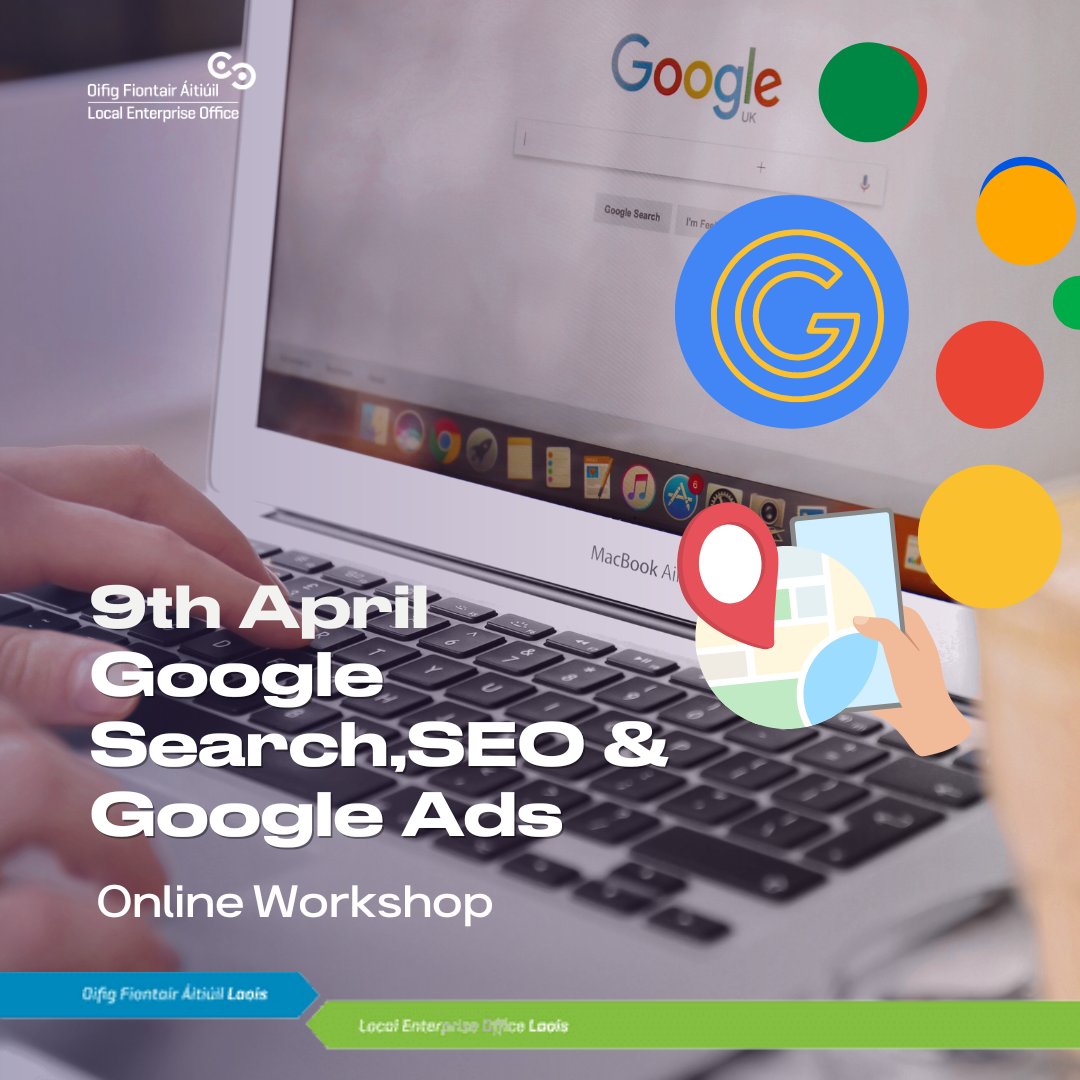 Unlock the Power of Google Ads, Analytics & Business

Join @LEOLaois for a comprehensive 3-hour workshop designed for individuals eager to harness the potential of Google Ads, Analytics, and Business. 

Sign up here:
lnkd.in/e5cjWbVN

#SEO #Google #MakingItHappen