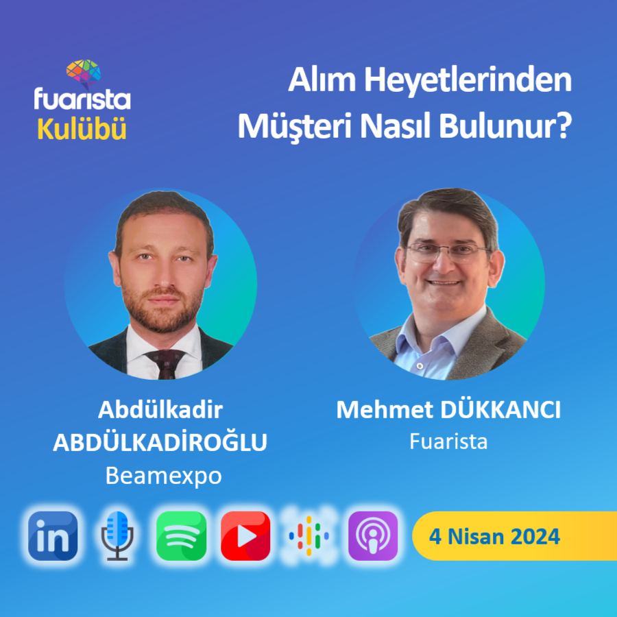 Fuarların bünyesinde düzenlenen alım heyetlerinden nasıl müşteri bulunur? Fuar organizatörlerinin fuarlarda konuk ettiği misafir ettiği alıcılardan nasıl müşteri çıkar? 

Spotify Podcast:
open.spotify.com/episode/4bClF9…

Haberin Devamı:
fuarista.com/2024/04/05/ali…