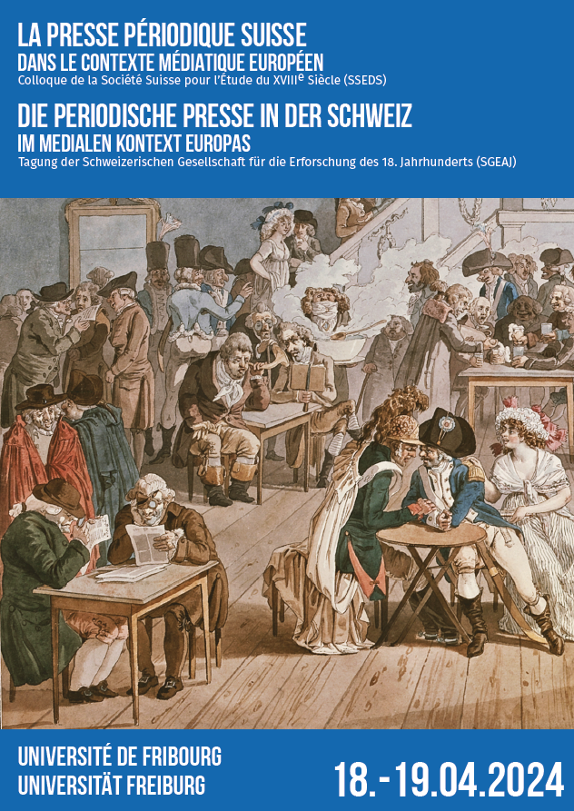 Colloque 'La presse périodique suisse dans le contexte médiatique européen', 18-19 avril 2024 unige.ch/lettres/istge/…