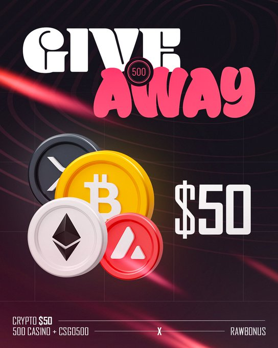 $50.00 GIVEAWAY! 🎉 To enter: ✅ Follow us, @500Casino & @CSGO500 ✅ Retweet + Like ✅ Tag your friends (Required) Ends in 72 Hours, Best of Luck! 🍀