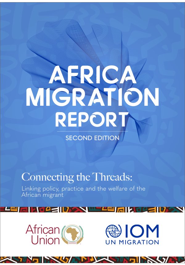 The report considers the cross-cutting topic of #migration and #health, #climate-induced migration trends, migration and trade, #labour mobility, missing persons and human mobility in #Africa. publications.iom.int/books/africa-m…