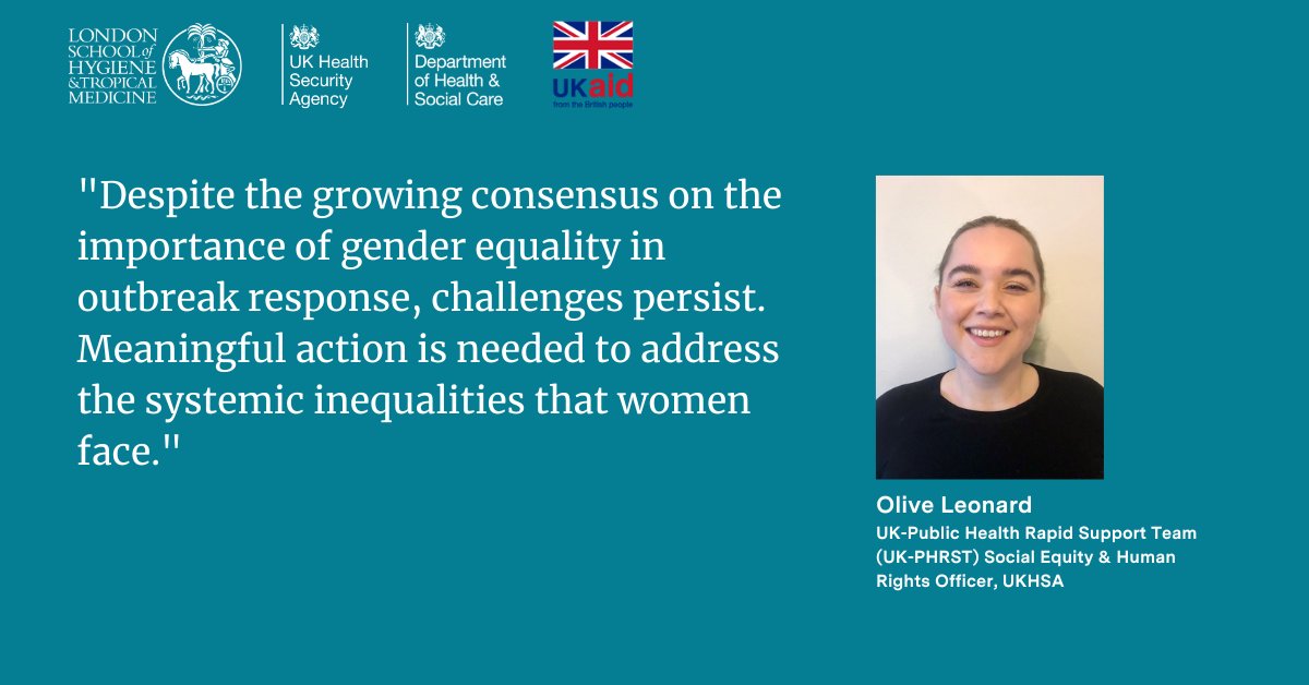 ... working in, delivering training on issues around equity & human rights, and supporting UK-PHRST in delivering its work more equitably. She shares her thoughts on the importance of weaving women’s rights into outbreak responses: uk-phrst.tghn.org/community/blog… #WorldHealthDay2024