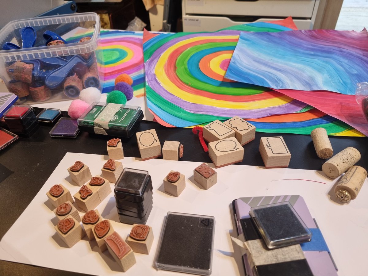 Doodleboxstudio's tweet photo. Having spent a creatively nourishing weekend at @soearth_projects It's full steam ahead preparing for the summer term (hard to imagine through all this rain) starting back this week, and of course our annual exhibition, also opening this week. Can't wait to see you all again. https://t.co/7Kkdso28ZO