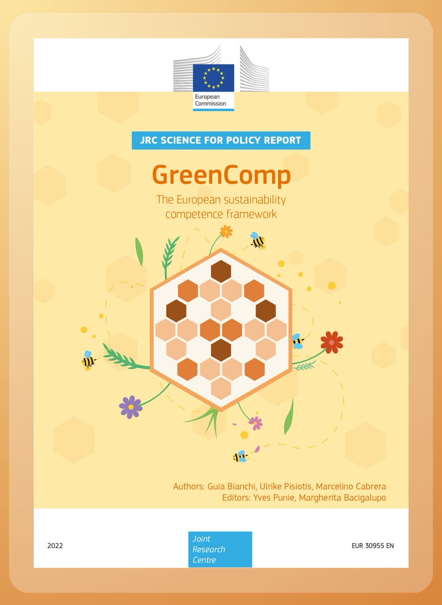 The European sustainability competence framework – better known as #GreenComp - is a reference framework for sustainability competences. 💡At @EntreComp4T, #SustainabilityCompetences represent a key part of our philosophy. 🔎Discover more 👉bit.ly/43MZtaj