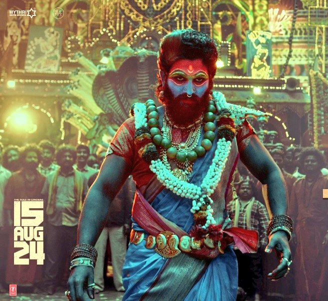Ramsssss3's tweet photo. Gangamma Thalli Jathara, Kollu Pottellu Kothara..🪓🪓

Omggggggg
Wt a deliveryy, nation will shaked now, it was a Great Epic!

Rise was imperious,
Rule will be Epic,

The Party begins
The Rule begins 
@alluarjun,@ThisIsDSP @SukumarWritings ,@MythriOfficial https://t.co/zObCtfeBDv