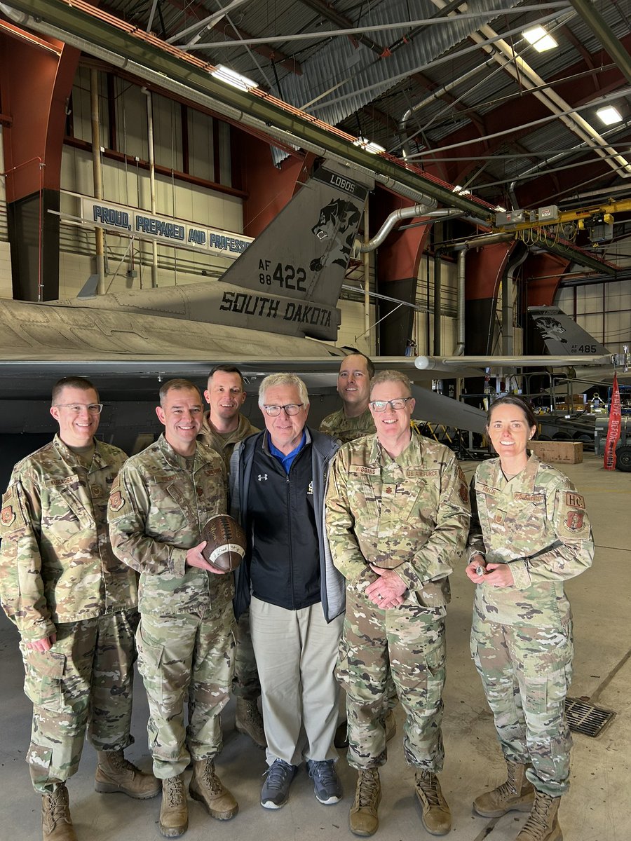 Saturday I was Blessed to be part of the SD Air National Guard Prayer Breakfast. What an amazing place. What amazing people. THANK YOU for your service!! You MAD! God Bless.