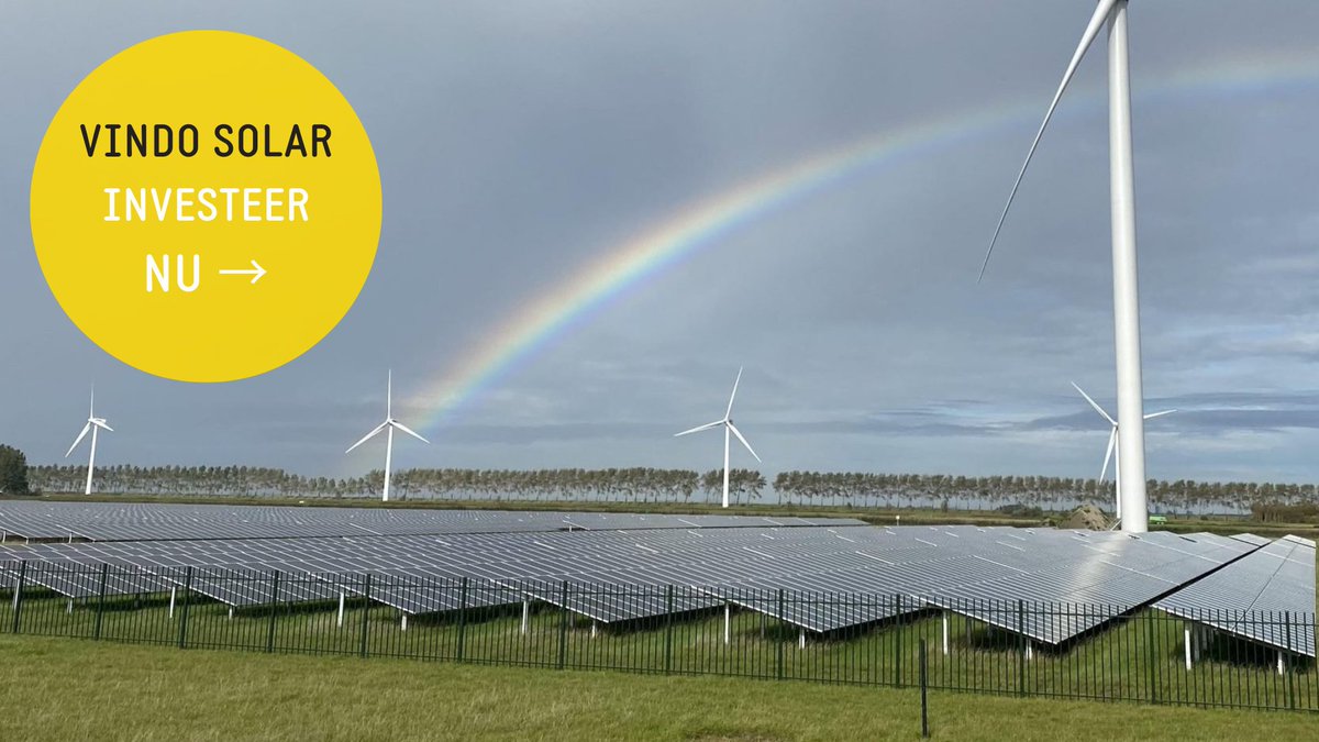 ☀️ Vindo Solar is een in Nederland gevestigd familiebedrijf dat actief is als installateur en ontwikkelaar van zonne-energieprojecten door heel Europa. 

Je kunt vanaf nu investeren in de obligaties met 8% rente en een looptijd van 3 jaar.  

Ga naar: bit.ly/3vIRRZG