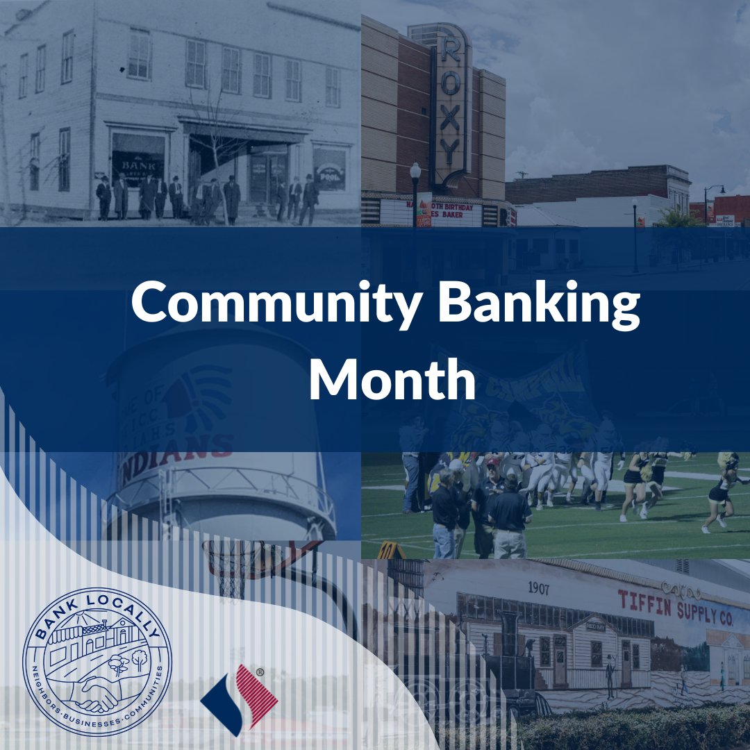 April is Community Banking Month. Community Spirit Bank isn’t just a name, it’s a reflection of how we feel. Our name expresses our care for the residents of the areas in which we serve. Let us show you what community banking is all about! ⁠ #CommunityBankingMonth #BankLocally