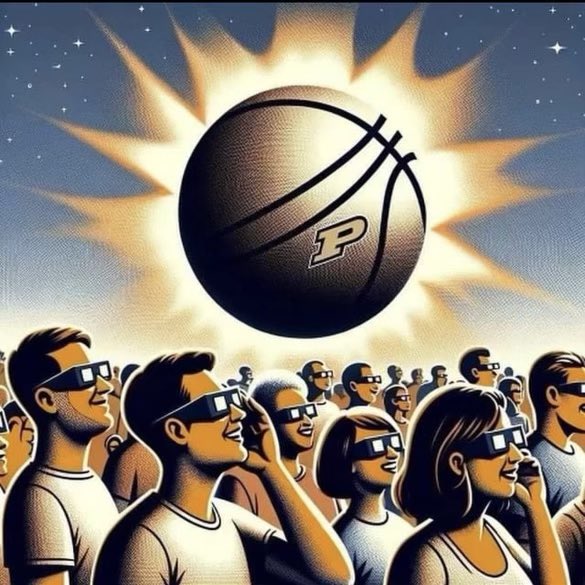 🌑Today will be awe inspiring! 🏀 #Eclipse2024 #oneshiningmoment