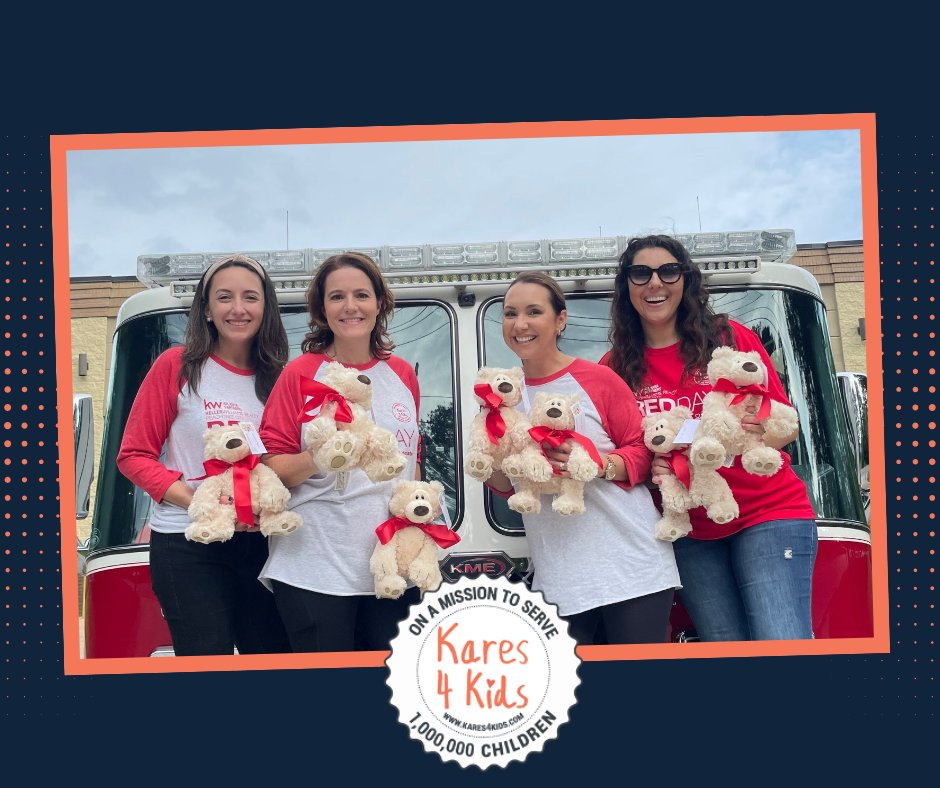 Our sweet, fuzzy We Kare Bears provide comfort to children who are in traumatizing situations. 1,800 We Kare Bears will be donated to children this spring!

#kares4kids #kwatl #onamission #1000000kids #GivingHOPE