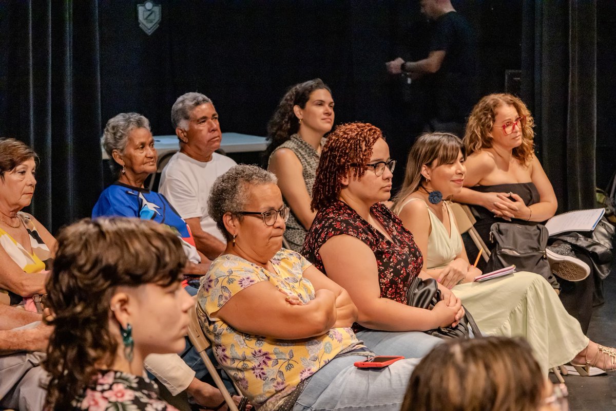 ¡Voces de Mujeres en la Trova! 🎤🇵🇷 El sábado, en el Teatro Francisco Arriví, tuvimos el placer de compartir y conversar con mujeres líderes de la Trova Puertorriqueña en donde cada una habló de sus experiencias, retos y metas dentro de la música en Puerto Rico.