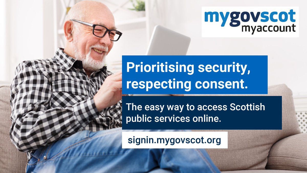 mygovscot myaccount prioritises security and customers can now access different options to increase the security on their account, while the updated password policy is both easier to use and more secure. signin.mygovscot.org