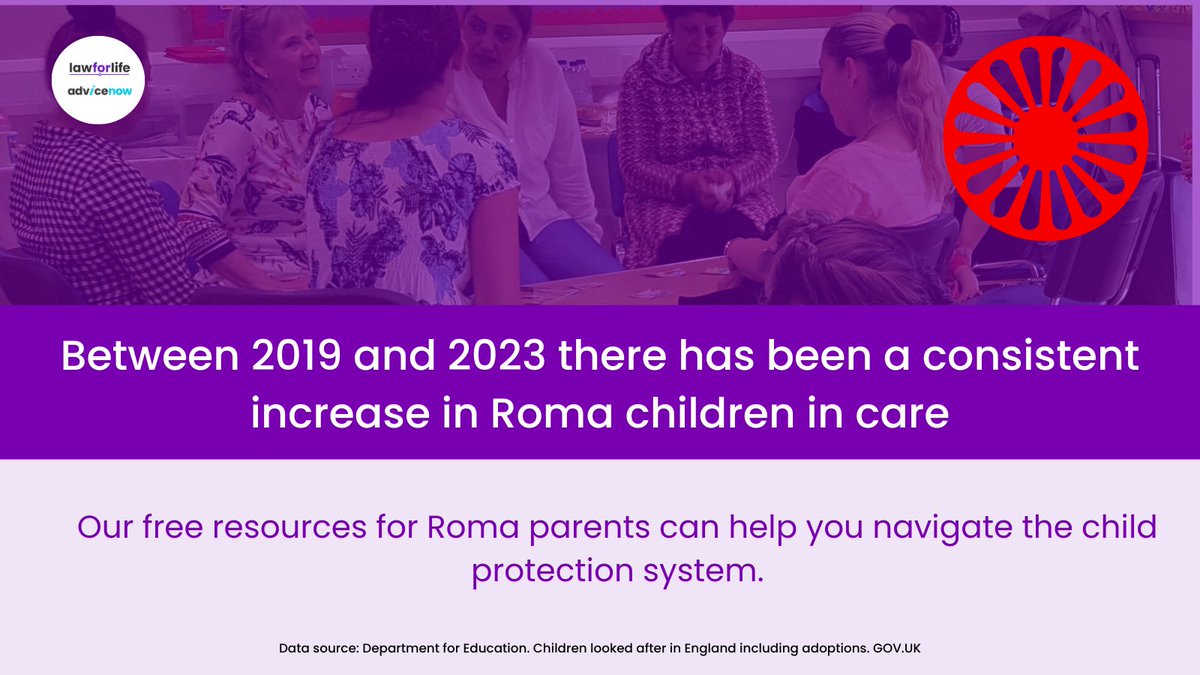 Access our resources for Roma parents here advicenow.org.uk/help-roma-fami… #InternationalRomaDay #InternationalRomaniDay