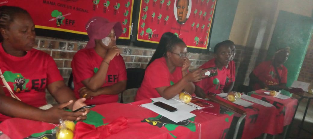 27March2024 EFF Easter Lunch with older people BETF and VDETF we also had a prayer by Reverend Mthombeni,praying for safe Easter's..
#EFFcares