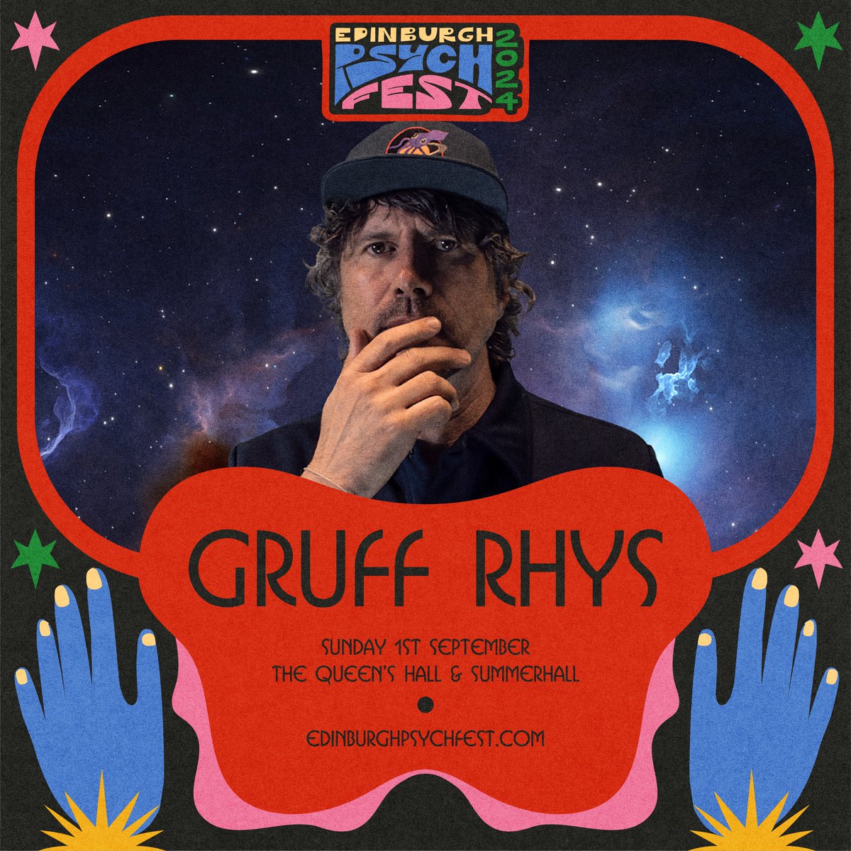 Fresh from the release of his latest critically acclaimed solo album 'Sadness Sets Me Free', songwriter, producer and award-winning storyteller @gruffingtonpost joins the EPF 2024 lineup this September! Tickets: edinburghpsychfest.com