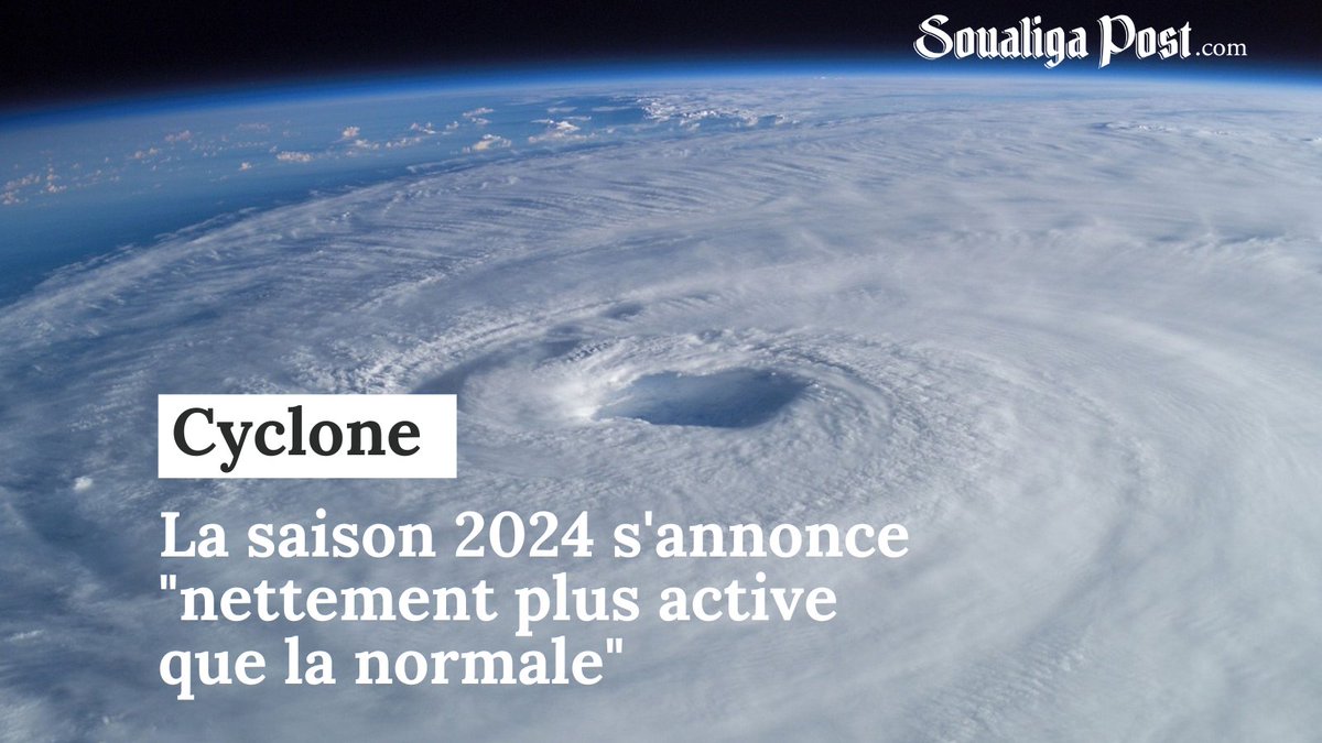 SoualigaPost's tweet photo. «Il s’agit de la première tendance pour 2024, qui s’accompagne donc d’une grande incertitude», prévient Météo France.
👉https://t.co/aIyqLiC4iX https://t.co/RenQBt0ayU