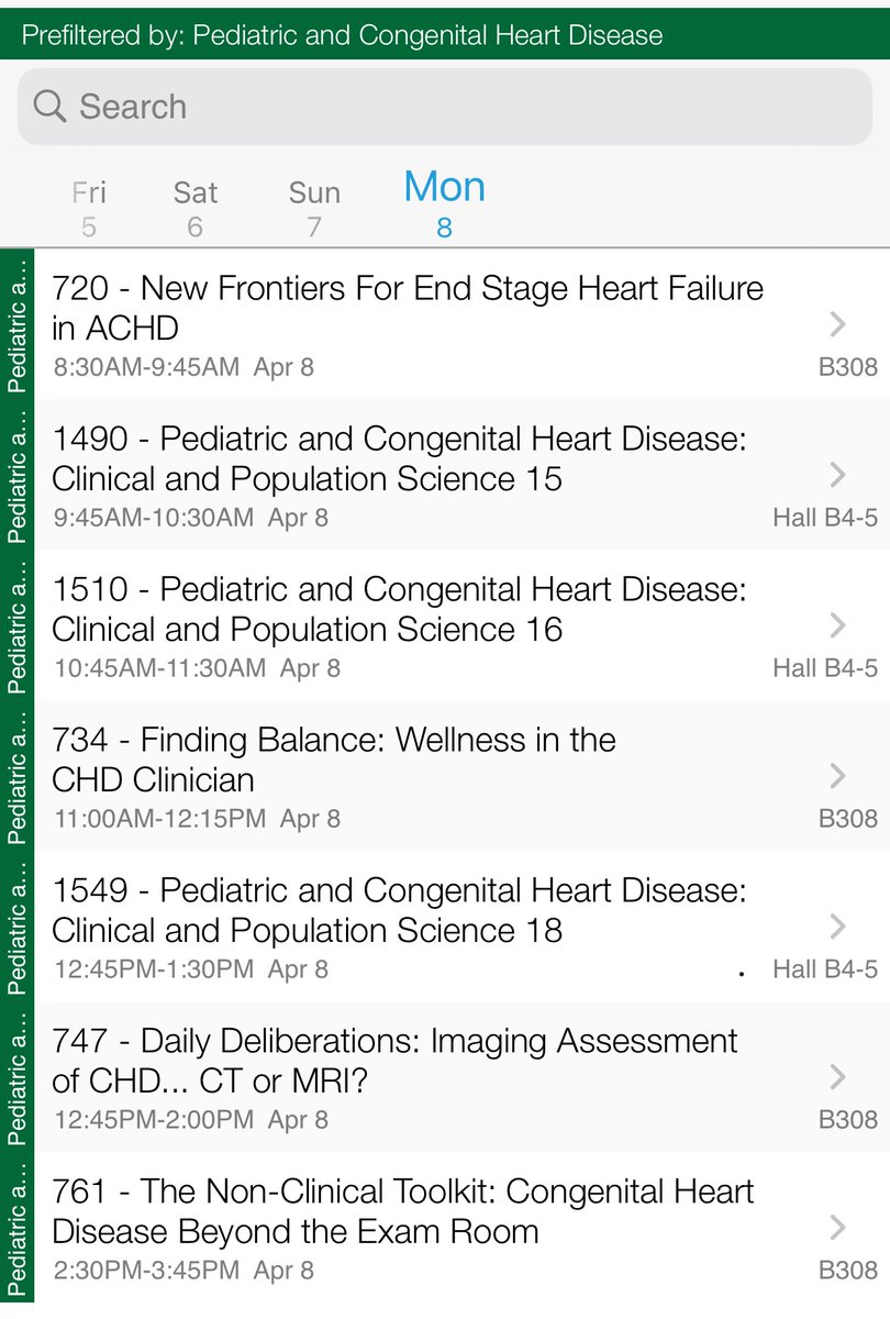 🌞 Amazing sessions for #ACCACPC #ACC24 today congenital 🫀 ✅ Managing heart failure in #ACHD ✅ Wellness in #CHD ✅ #CMR vs CT in valvar heart disease ✅ #CHD beyond the exam room @drelisabradley @AliZaidiMD @DrJenniferCo_Vu @Bravo__MD @serfasj @Kfarooqi @RituSachdevaMD