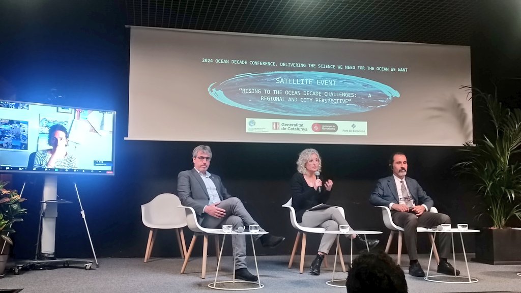 🌊 #MedCities SG @Pepbogota underlined the need for #localauthorities to have not only financial ressources,but also technical capabilities to implement de 65% of the #SDGs , asked by @UN.
'Workshops, research, technologies, talent!... we need them all to protect our #sea'