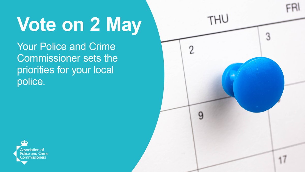 Elections will take place on the 2nd of May across Avon and Somerset to elect a Police and Crime Commissioner. 🗳️ If you would like to vote, ensure you are registered by the 16th of April. You can read more about registering to vote here: orlo.uk/sBzOL