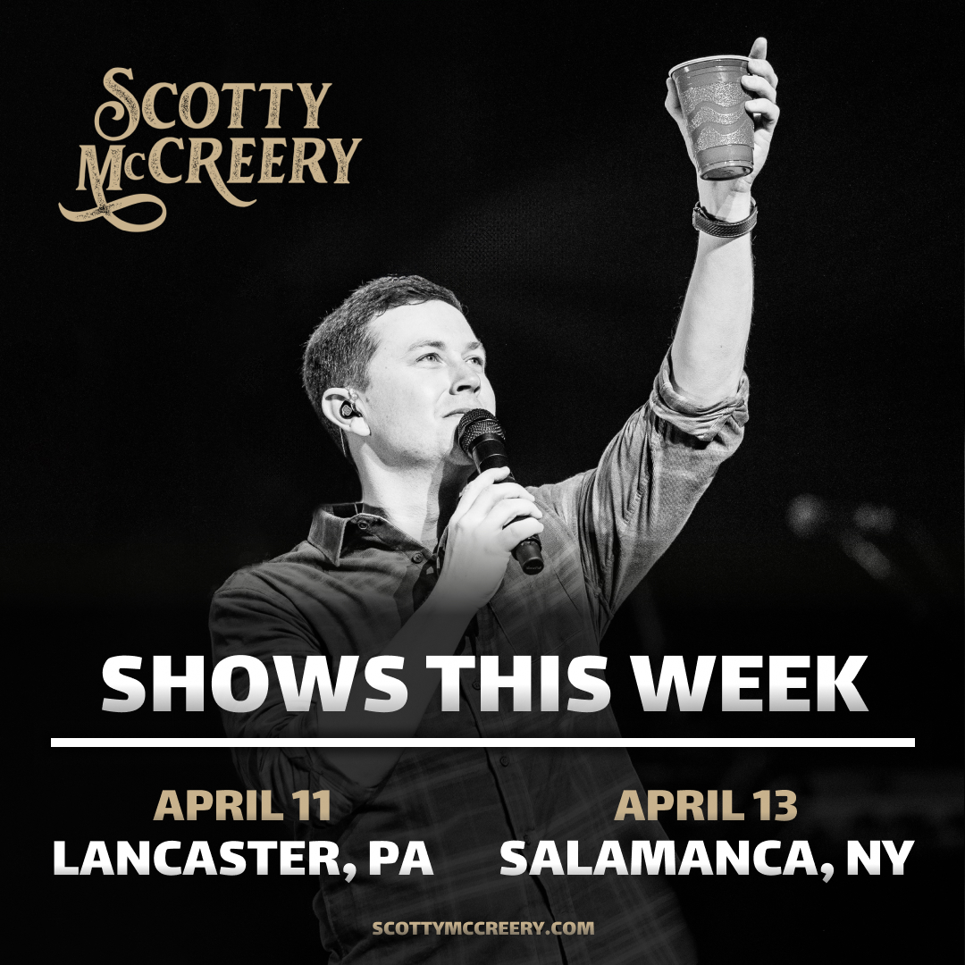 Pennsylvania and New York ... come out and see us this week! Get tickets at scottymccreery.com/tour-dates