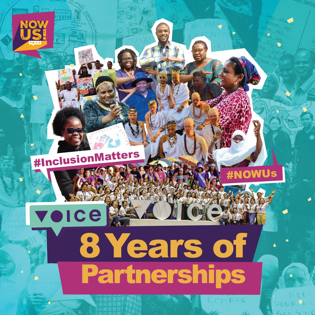 8 Years Strong! 💪 

Today, Voice celebrates our 8th anniversary!🎉
Fostering inclusive communities and driving positive change worldwide. Grateful for our partners &amp; community's dedication! 🙏 

Here's to more years of amplifying voices and creating lasting change together!🥳